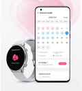 Smartwatch mit Bluetooth-Anruf und Sportmodi