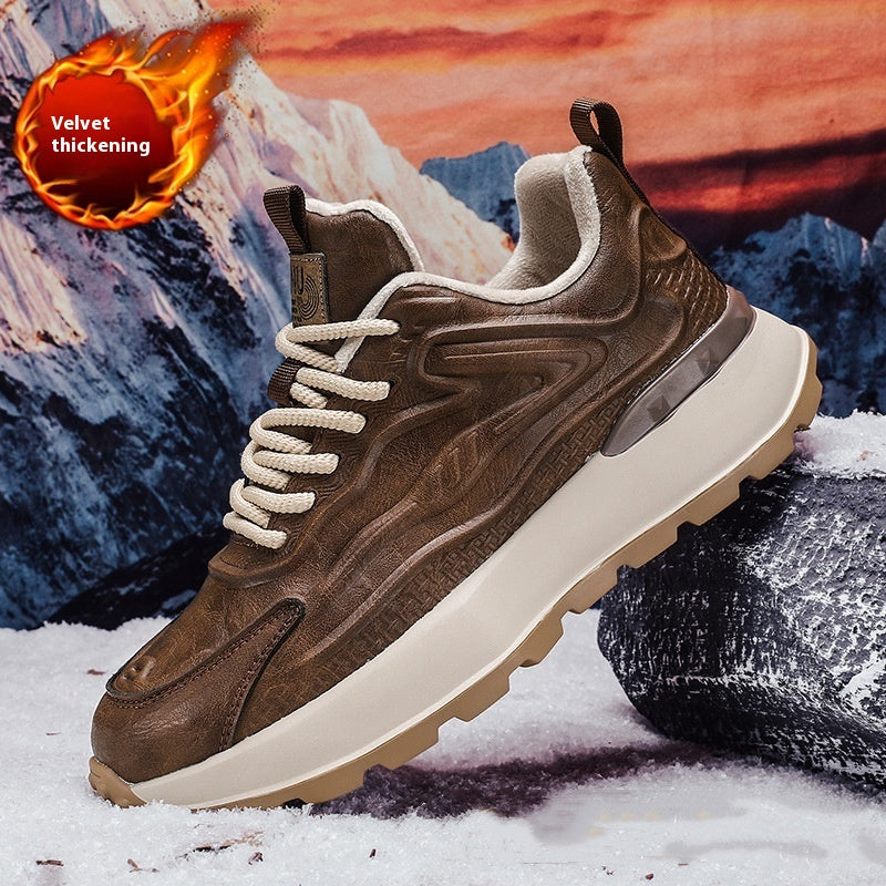 Bequeme, wasserdichte Sportschuhe aus Leder – Bild 5 | LuxeStyle