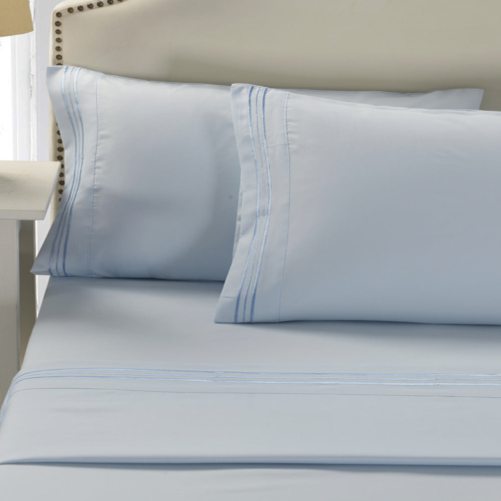 Bestickter Kissenbezug aus Polyester-Baumwolle – Bild 6 | LuxeStyle