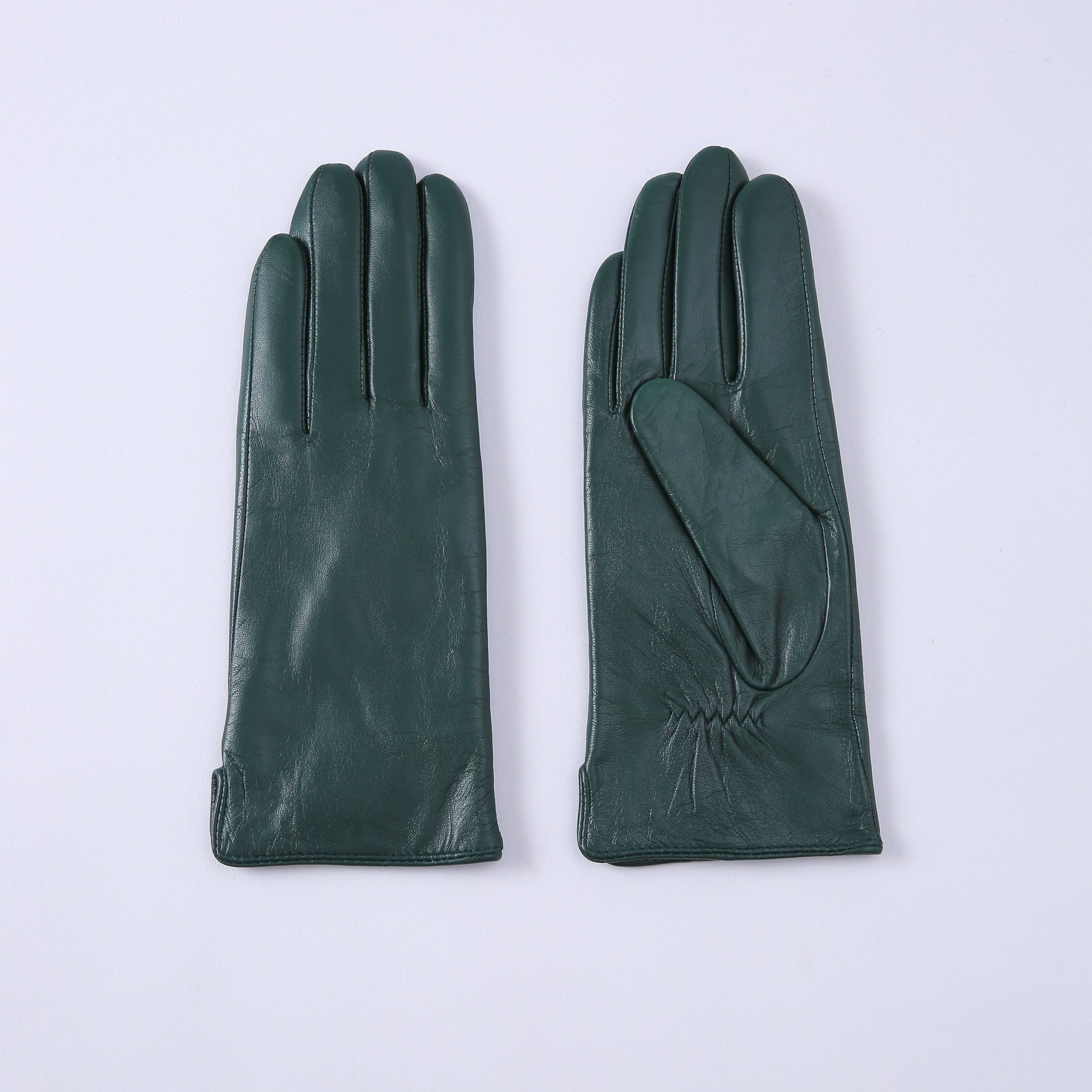 Warme Lederhandschuhe mit Fleecefutter