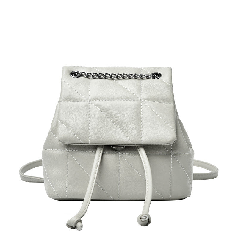 Kleiner Rucksack aus weichem Leder – Bild 2 | LuxeStyle