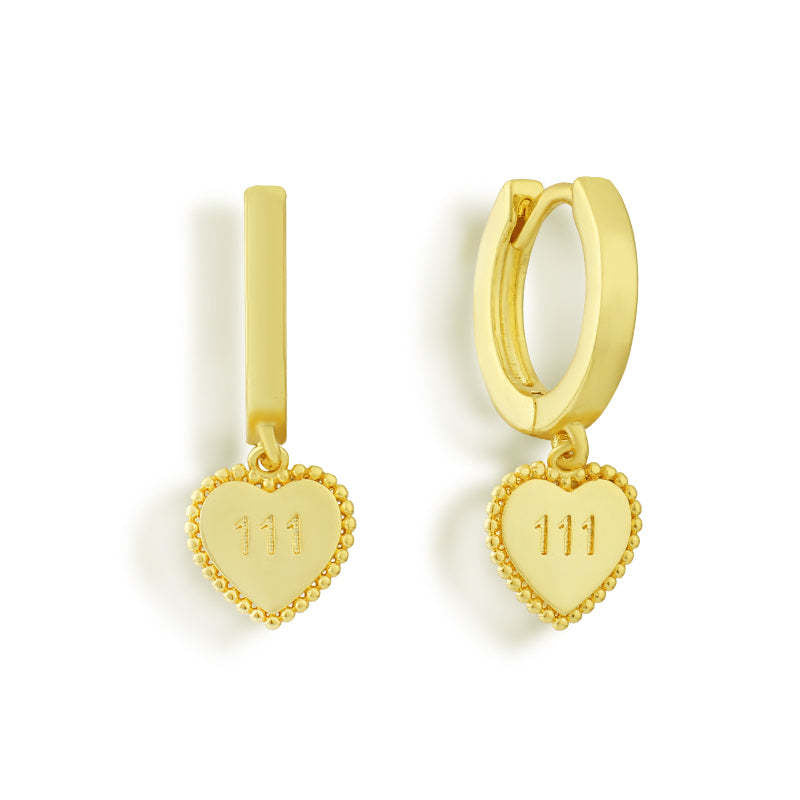 Loving-heart Lace Ohrringe