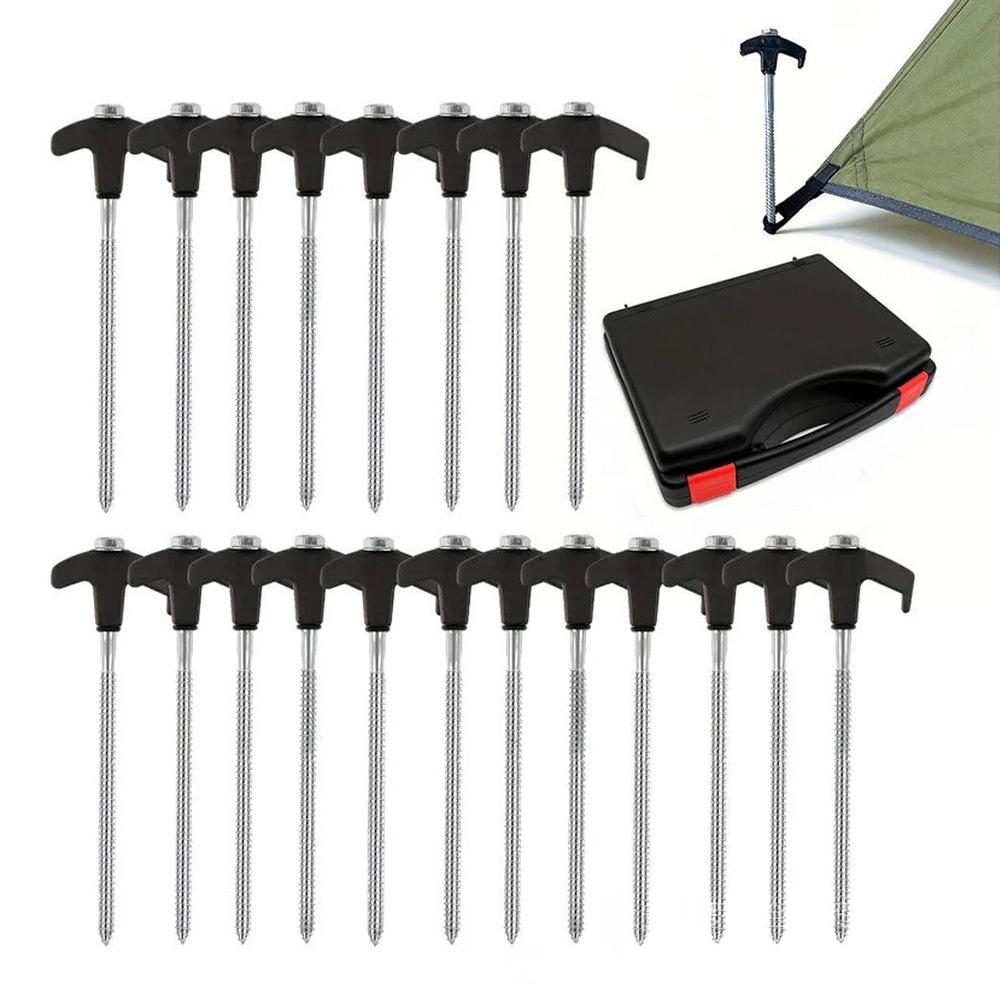 Outdoor-Zeltstifte 12er-Set aus Legierung