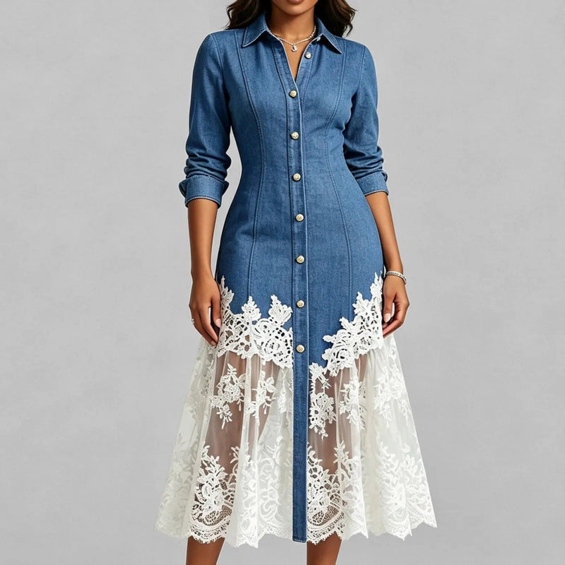 Lace Patchwork Rock