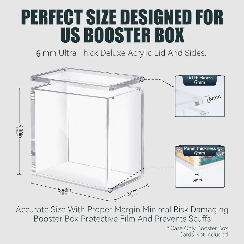Stapelbare Acrylbox für staubfreie Aufbewahrung | LuxeStyle