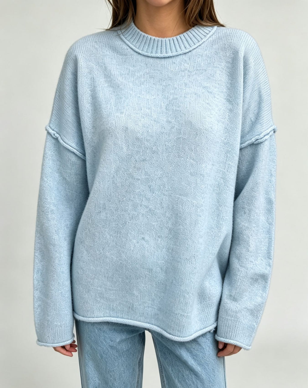 Oversized Strickpullover für Damen