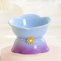 Keramik-Futternapf Blume – Pastellfarben | LuxeStyle