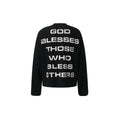 Retro Street-Chic Langarmshirt mit Kreuz-Design – Bild 1 | LuxeStyle