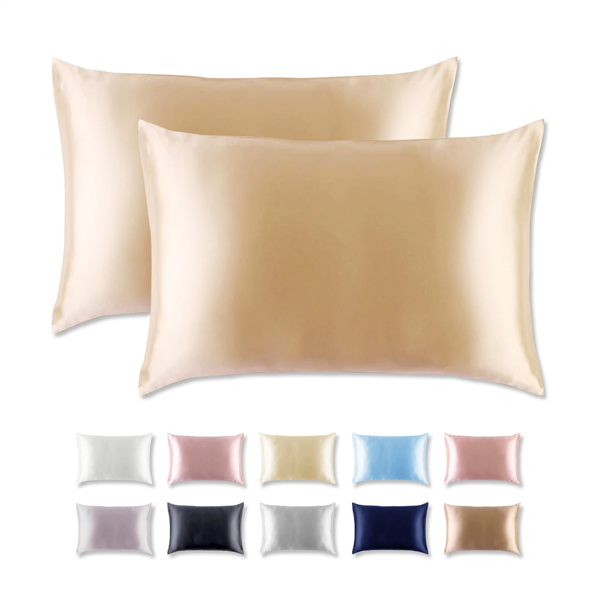 Silk-Kissenbezug 51x76 cm OEKO-Zertifikat | LuxeStyle