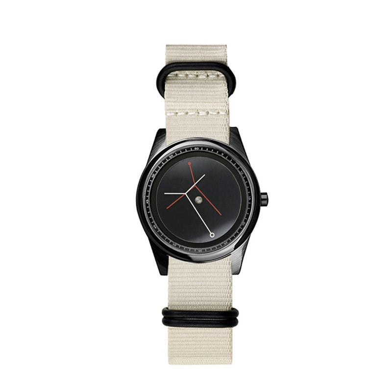 Jugendvoll Studentenuhr mit Canvas Armband
