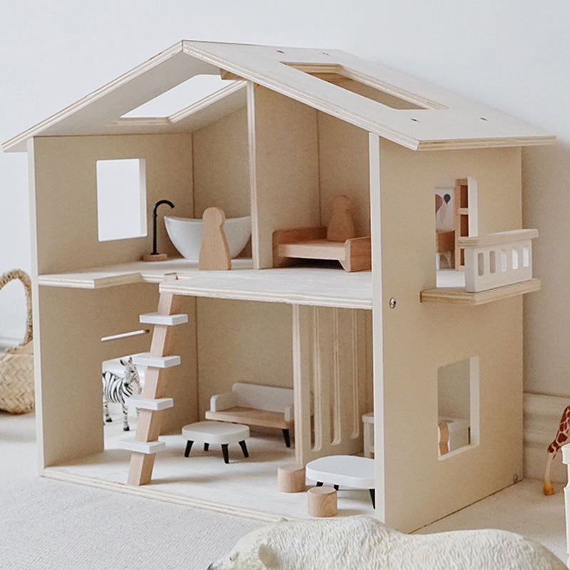 Holzpuppenhaus zum Zusammenbauen – Bild 6 | LuxeStyle