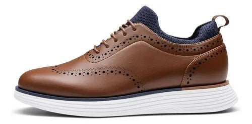 Low-Top Herren Sneaker aus synthetischem Leder – Bild 3 | LuxeStyle
