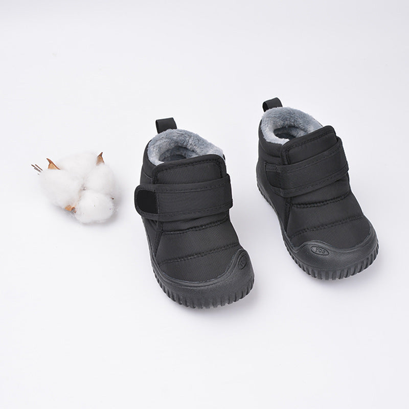 Warme Kinderschuhe mit Fleece-Futter