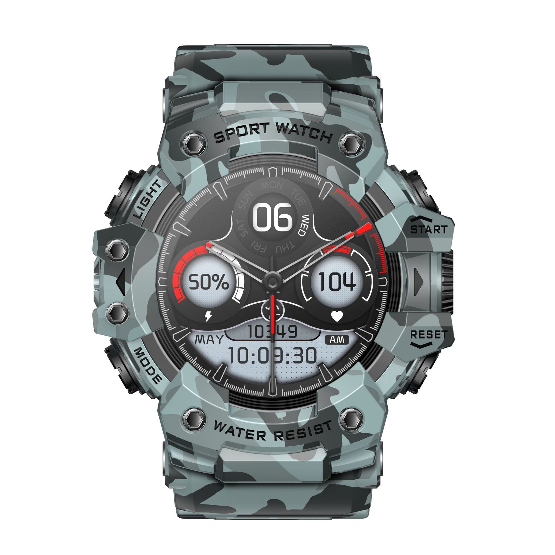 Smartwatch mit Herzfrequenz- & Schlaf-Tracking