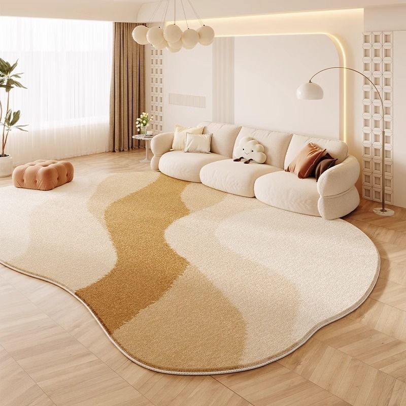 Geometrisches Creme‑Rug aus Polyester – Bild 14 | LuxeStyle