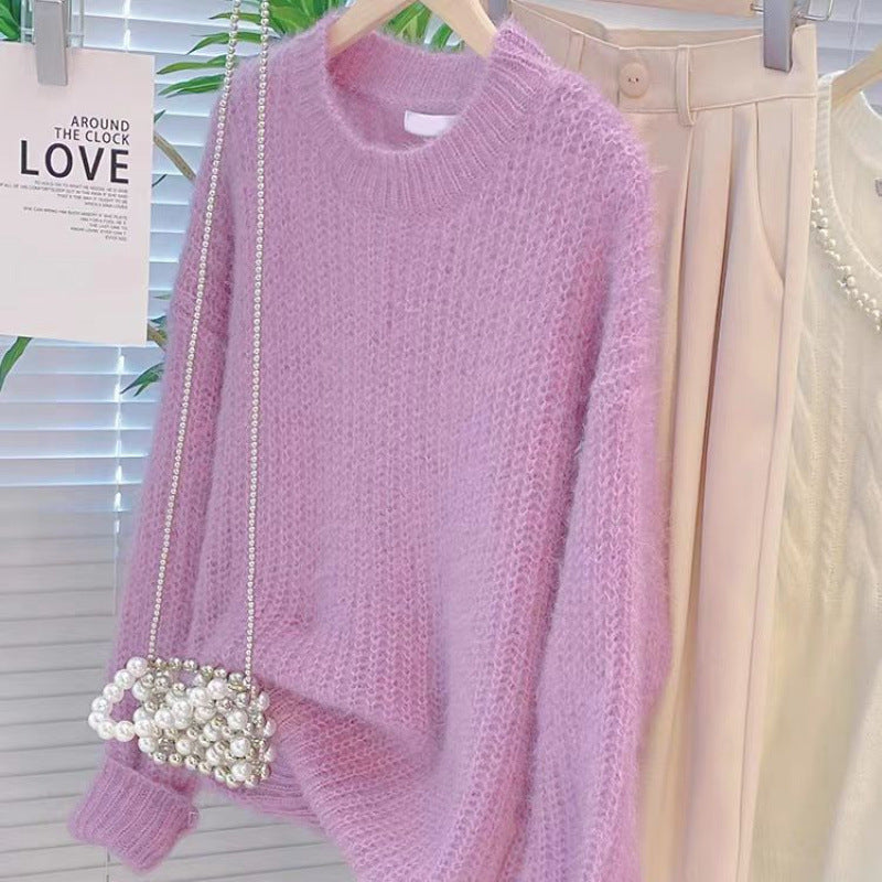 Vintage Langarm-Top im japanischen Stil – Ansicht 3