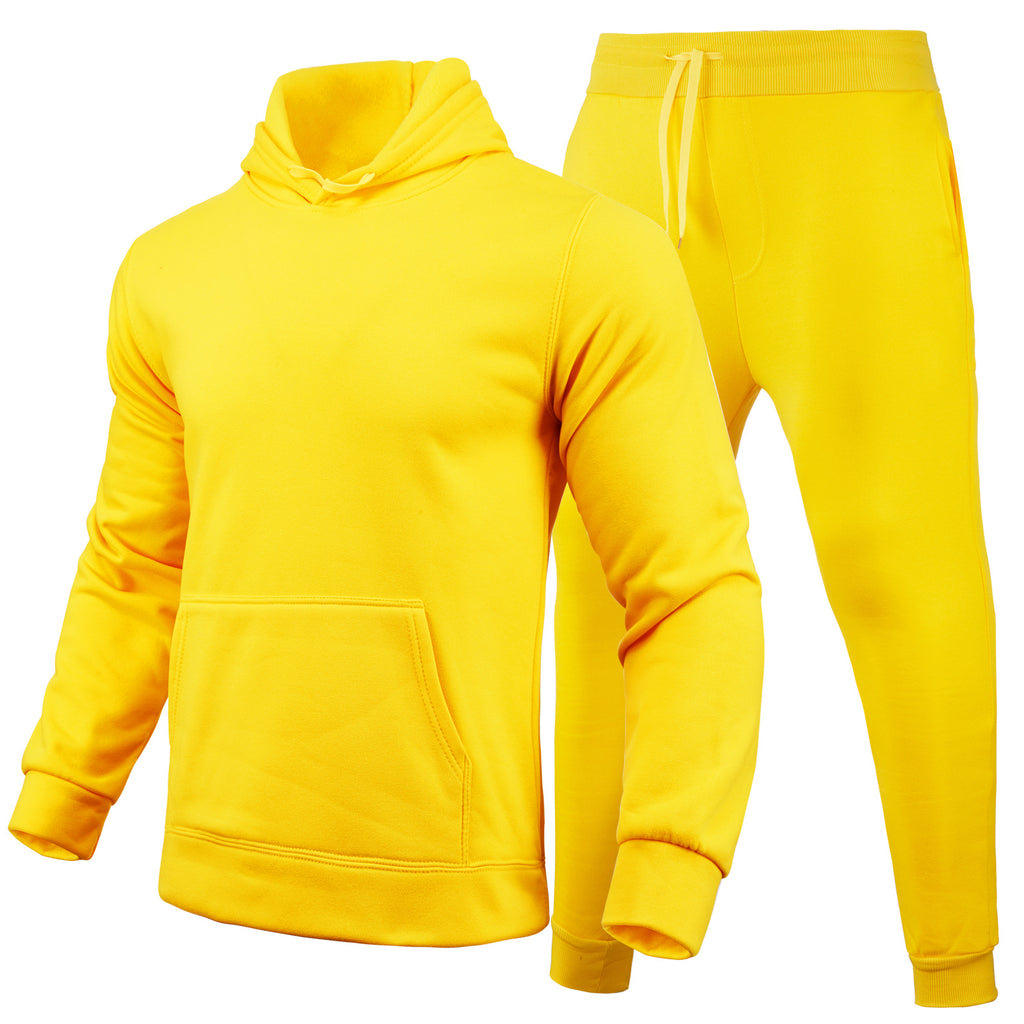 Slim-Fit Hoodie Set Urban Casual