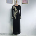 Elegantes Abendkleid mit Stickereien – Bild 1 | LuxeStyle