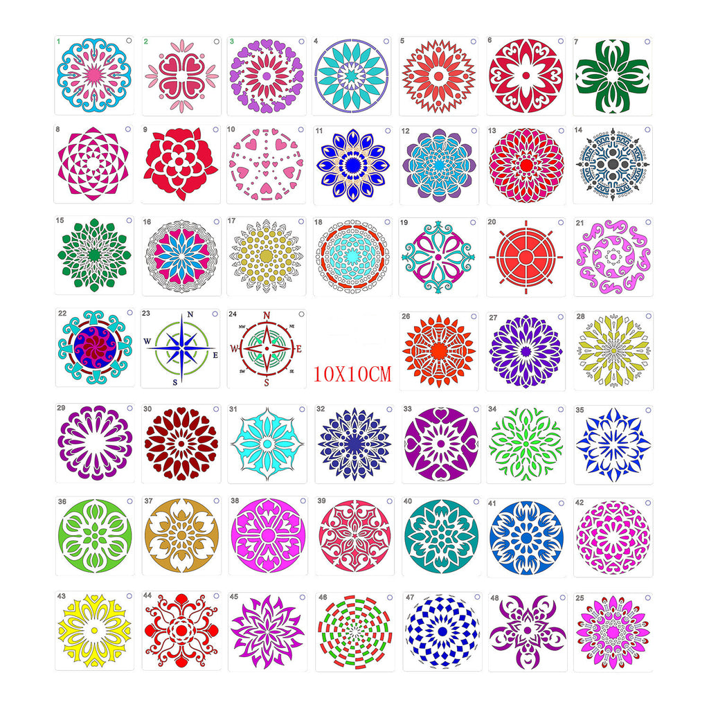 Mandala-Vorlagen für DIY-Kunst