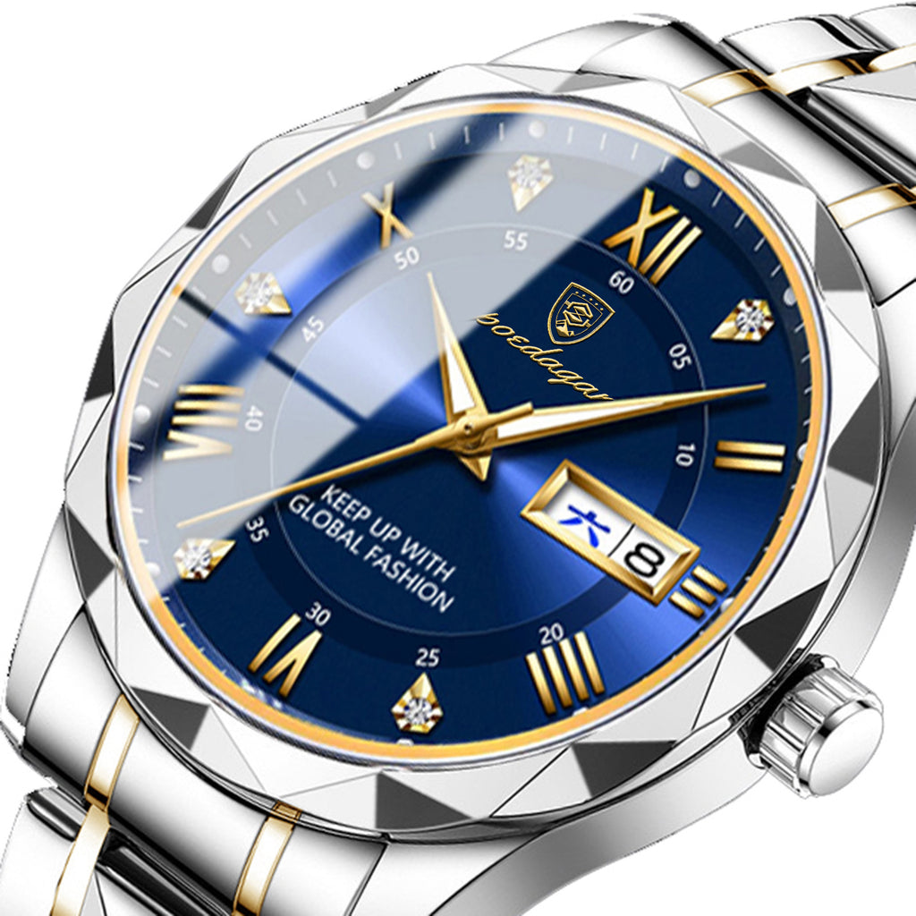 Herrenuhr Quarzwerk Lederarmband – Ansicht 8