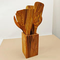 Holz-Löffel-Set aus Olivenholz