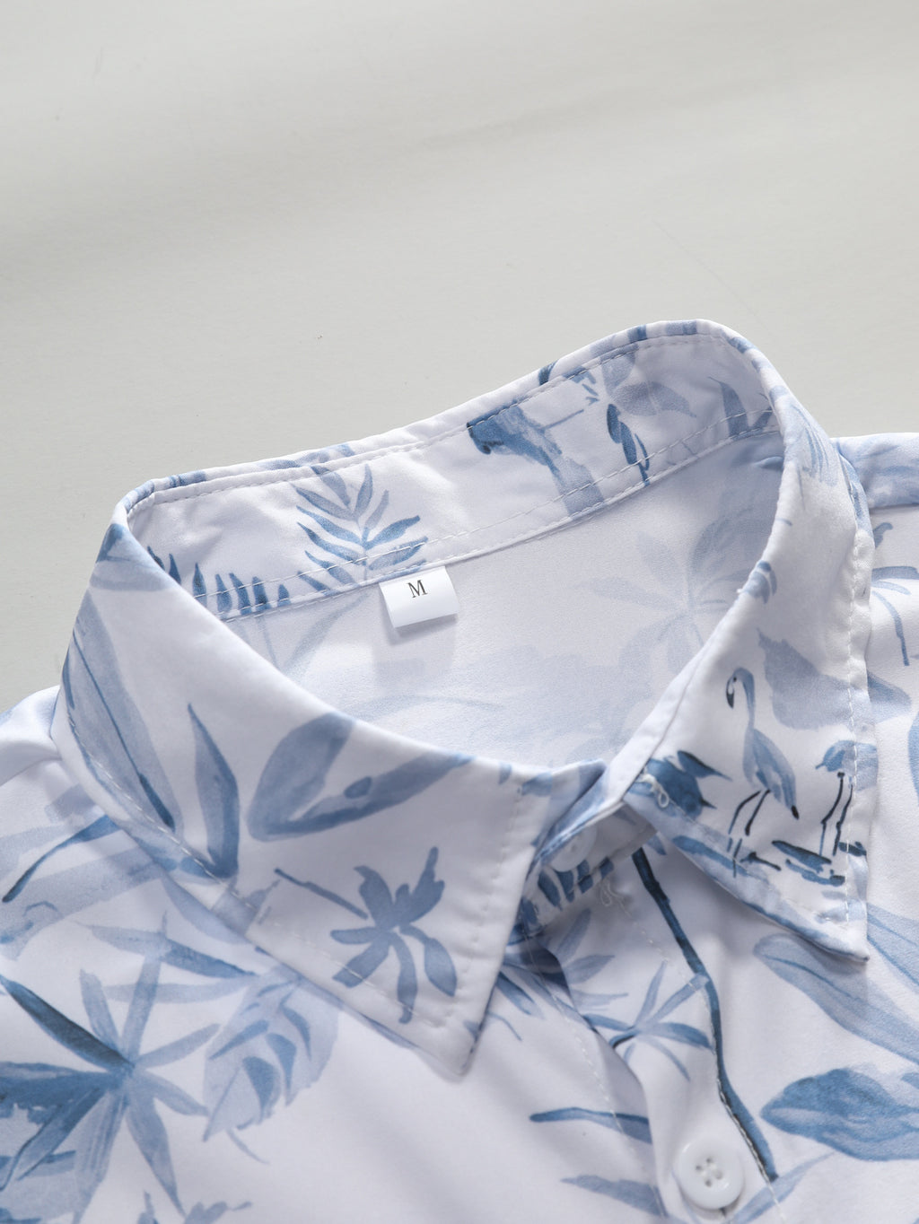 Herren Kurzarm-Shirt mit Blumenmuster
