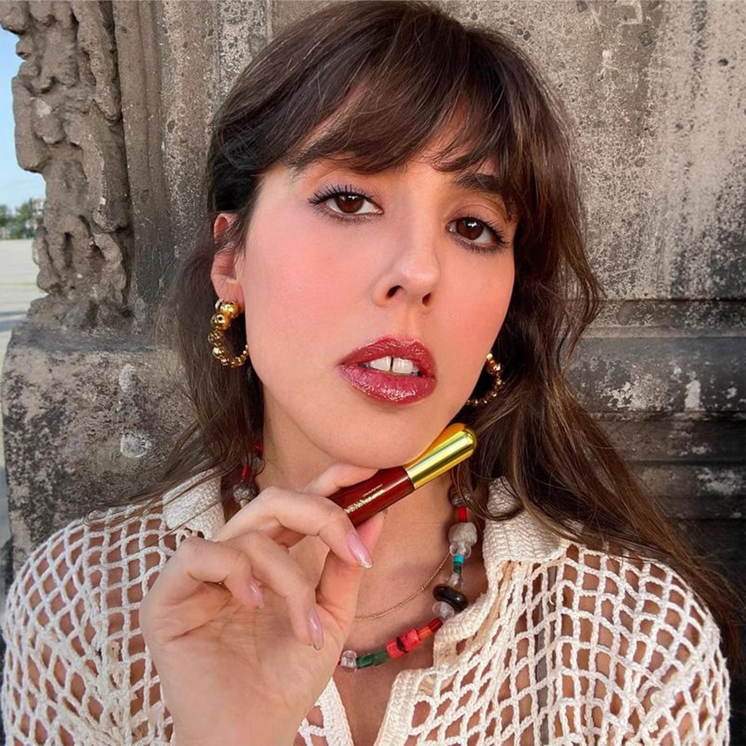 Lip Gloss mit langanhaltendem Glanz