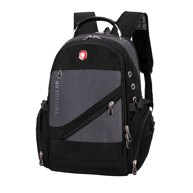 Grosses Outdoor-Reise-Nylon-Rucksack, wasserdicht – Bild 6 | LuxeStyle