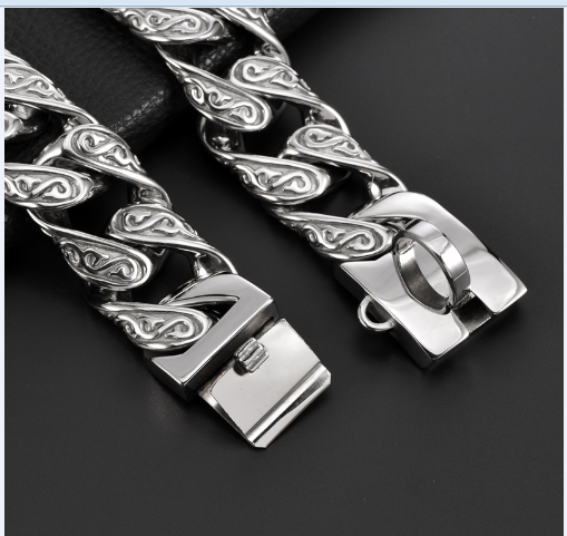Hundehalsband aus Metall für starke Rassen – Bild 4 | LuxeStyle
