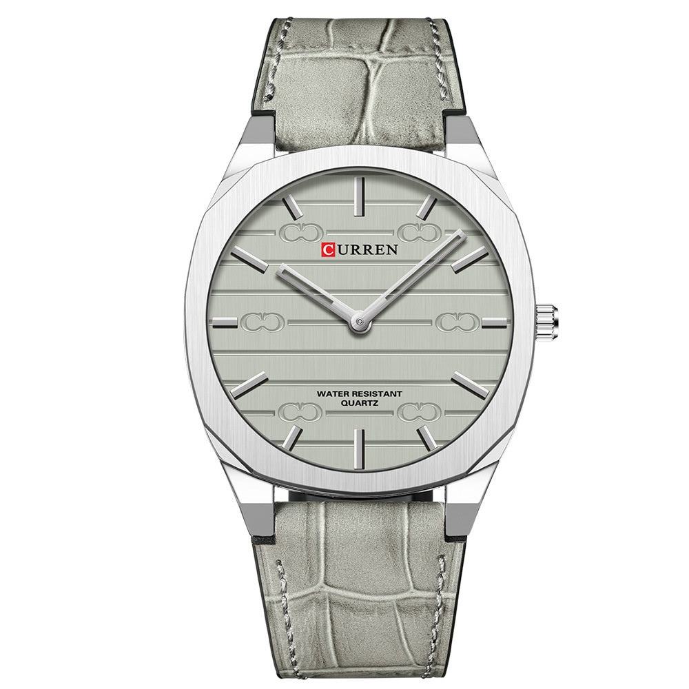 Quarz-Uhr mit Wasserfestigkeit, ultradünn, analog | LuxeStyle
