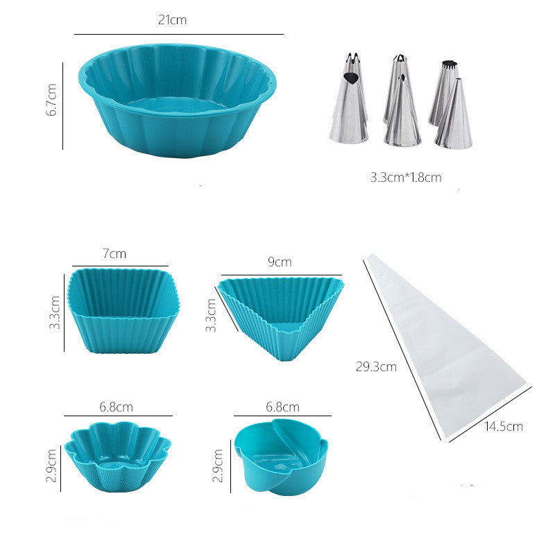 Silikon-Kuchenform-Set – Bild 4 | LuxeStyle