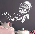 Wandsticker Traumfänger Feder Muster | LuxeStyle