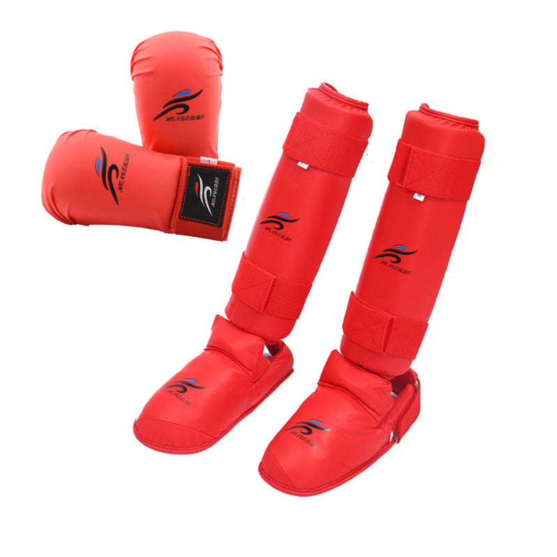 Karate Taekwondo Schienbein- und Kopfschutz-Set | LuxeStyle