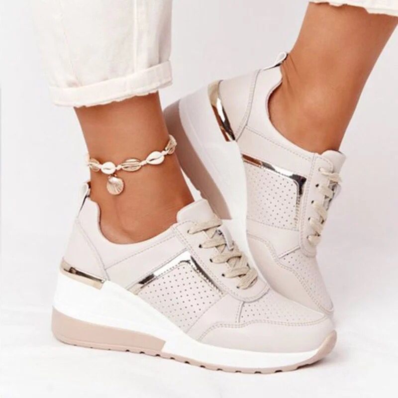 Casual Dad-Schuhe mit Wedge, Grössen