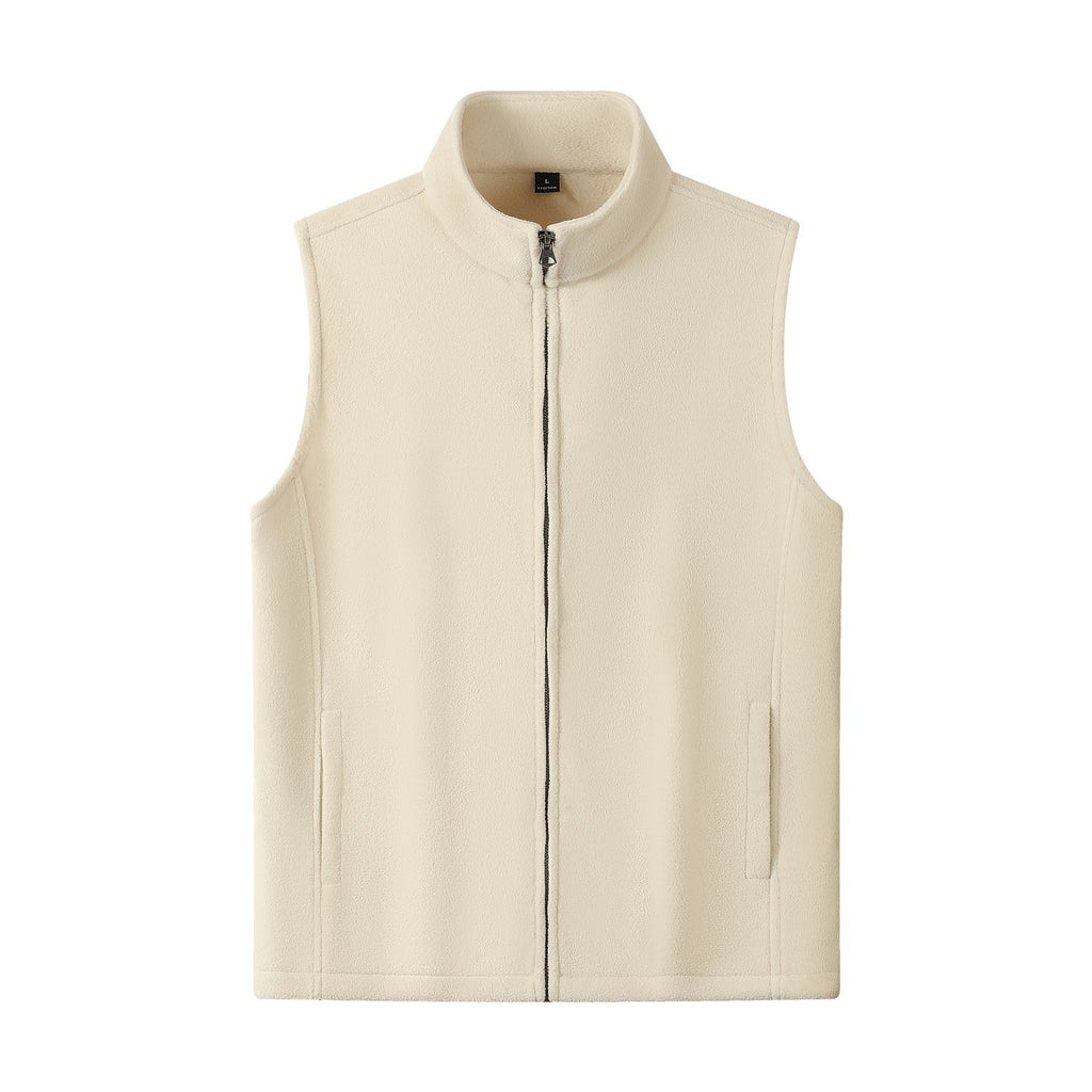Fleece-Weste mit Doppelfleece