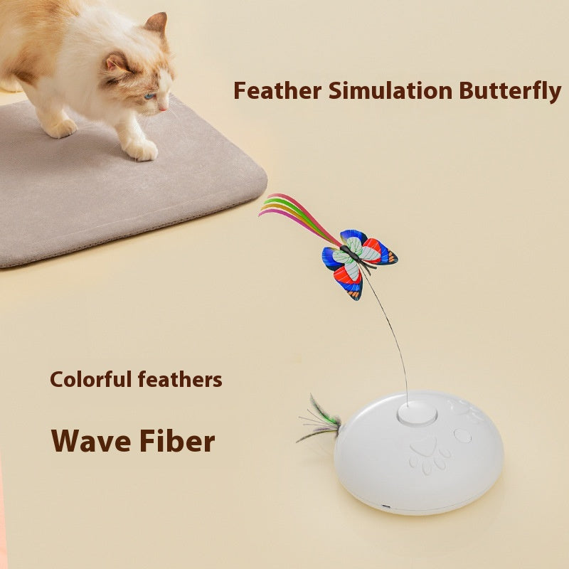 Elektrisches Katzen Spielzeug mit Feder