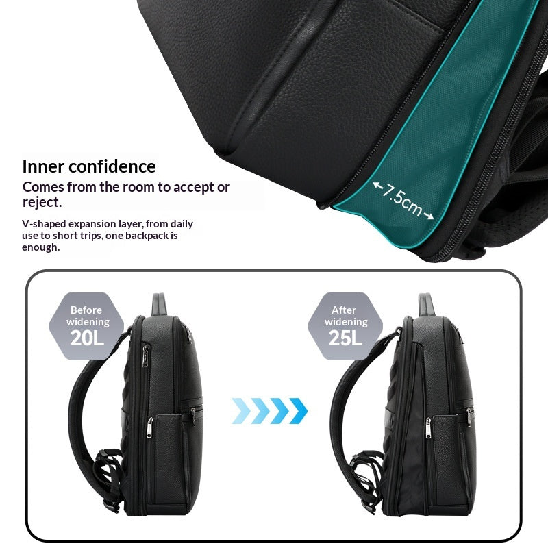 Vielseitiger Rucksack aus Vollleder