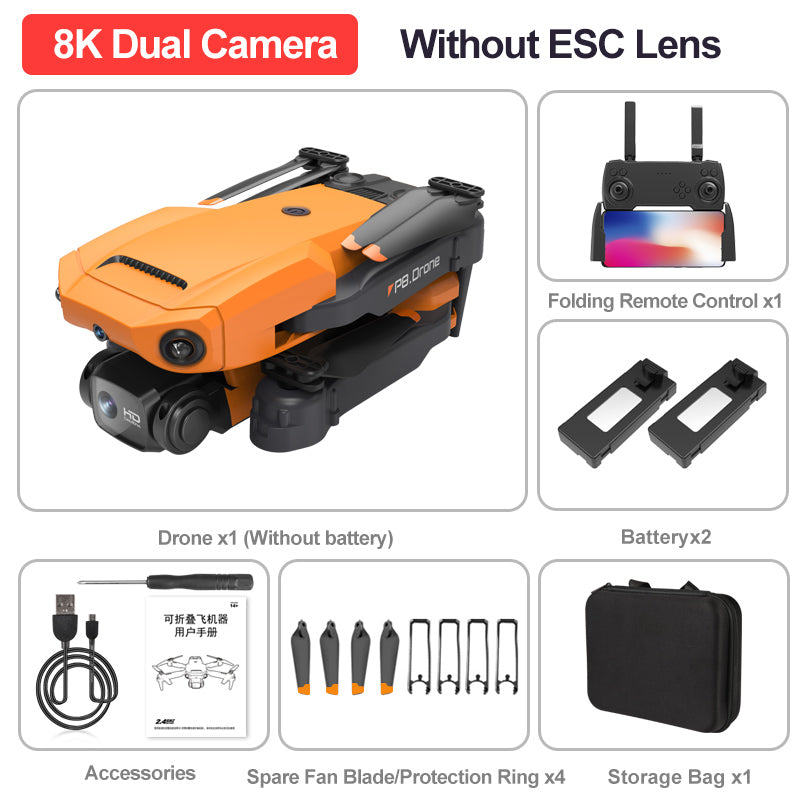 Intelligentes UAV mit 4K-Kamera
