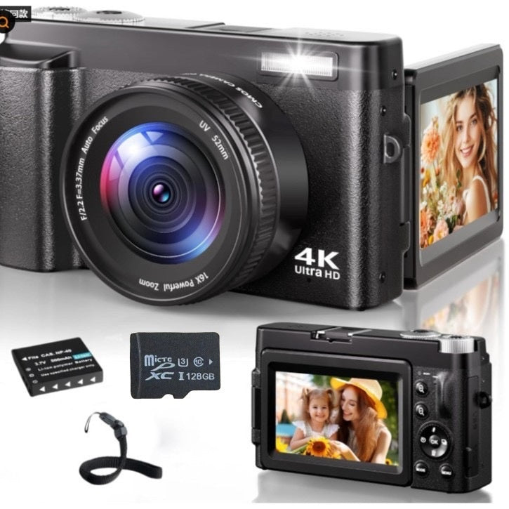 HD Digital Camcorder mit Flip-Screen