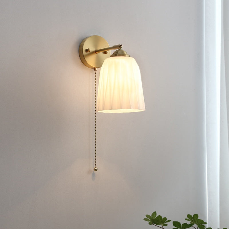 Nordische Kupferwandlampe – japanischer Stil – Bild 8 | LuxeStyle
