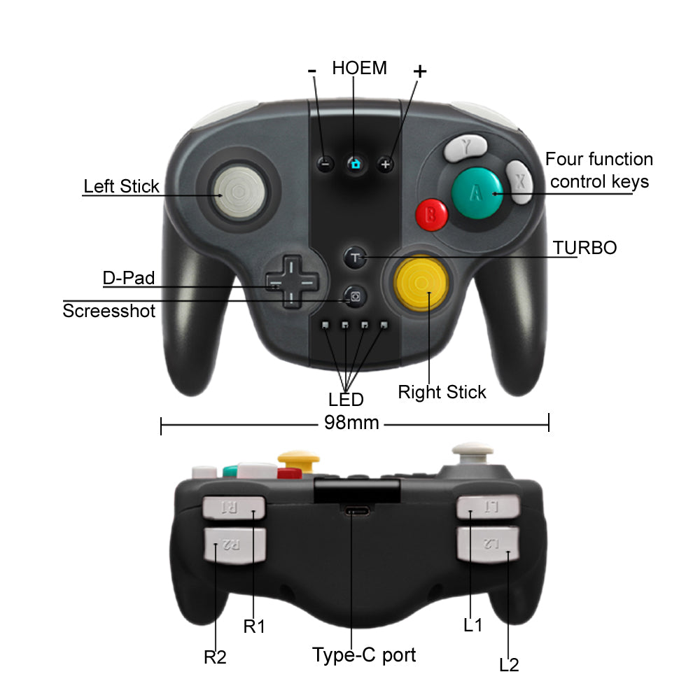 Wireless Gamepad mit NFC