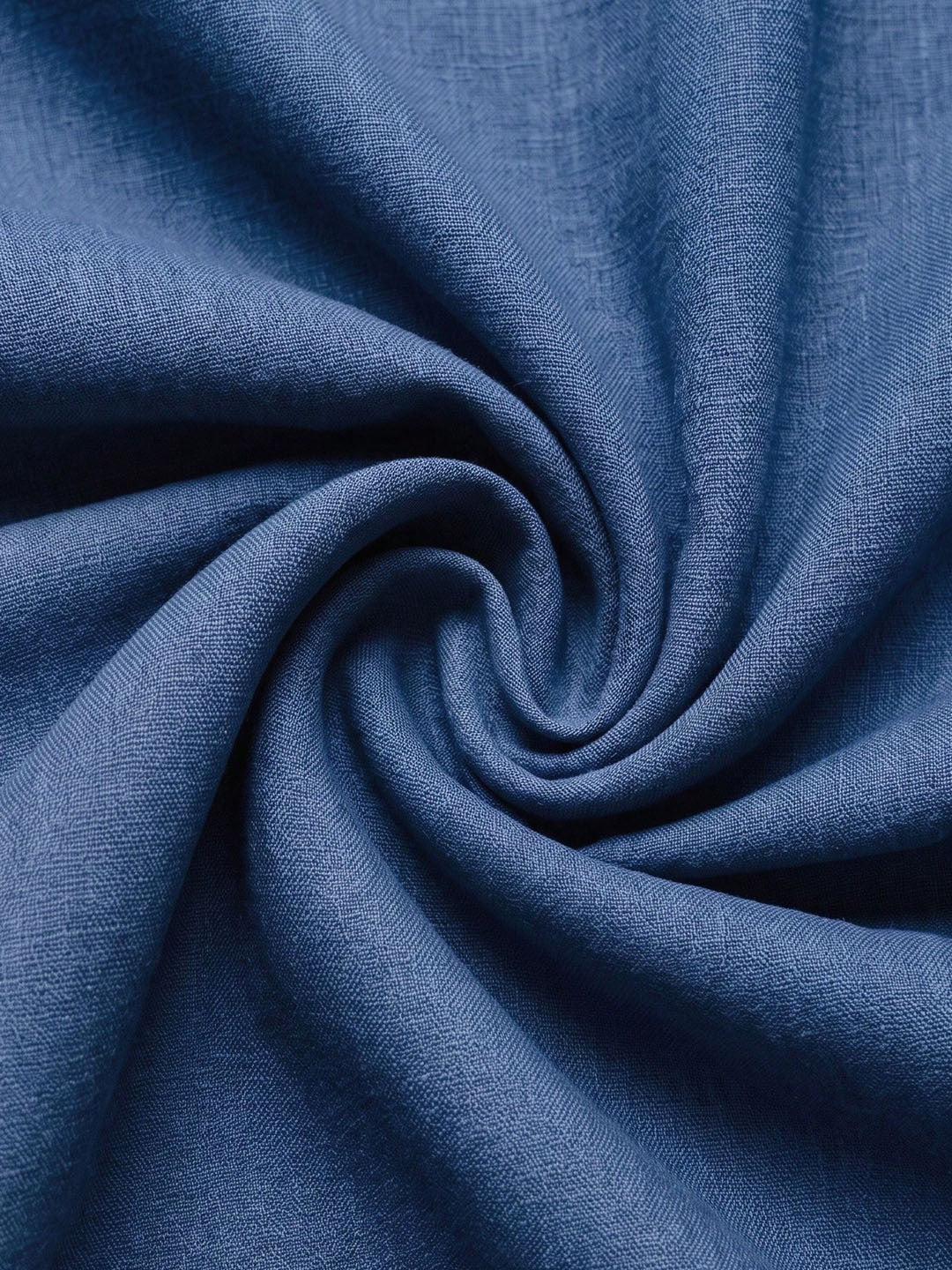Langärmliges Damenkleid in Blau | LuxeStyle