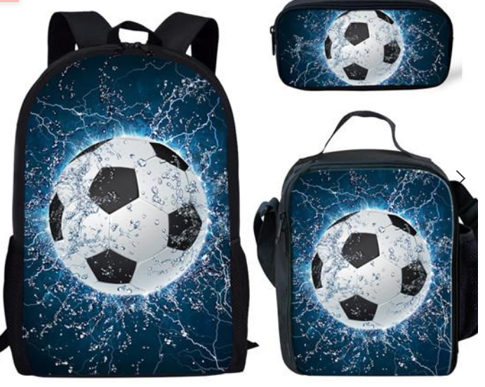 Fussball-Rucksack-Set für Kinder – Bild 4 | LuxeStyle