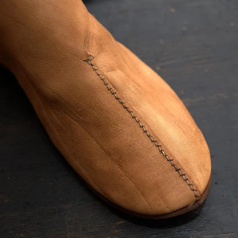Herren Schnürstiefeletten mit runder Zehenpartie – Bild 5 | LuxeStyle