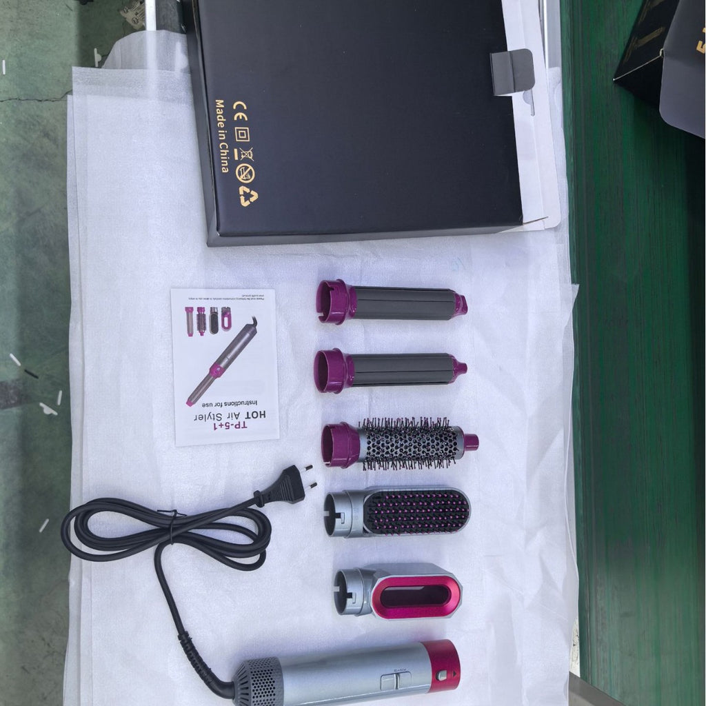 5-in-1 Warmluftstyler & Lockenstab