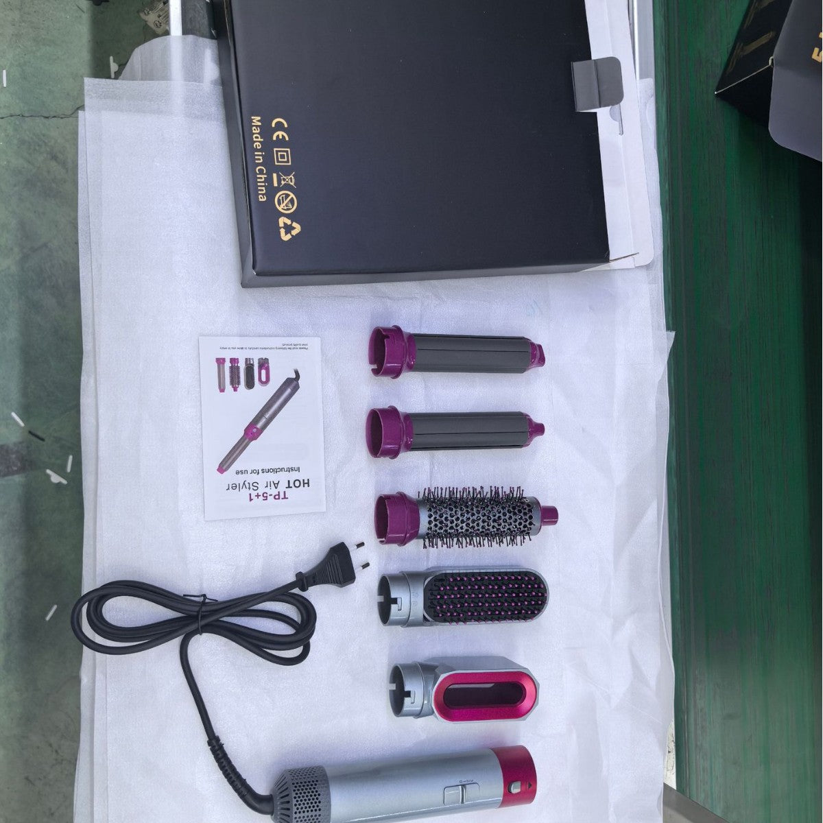5-in-1 Warmluftstyler & Lockenstab