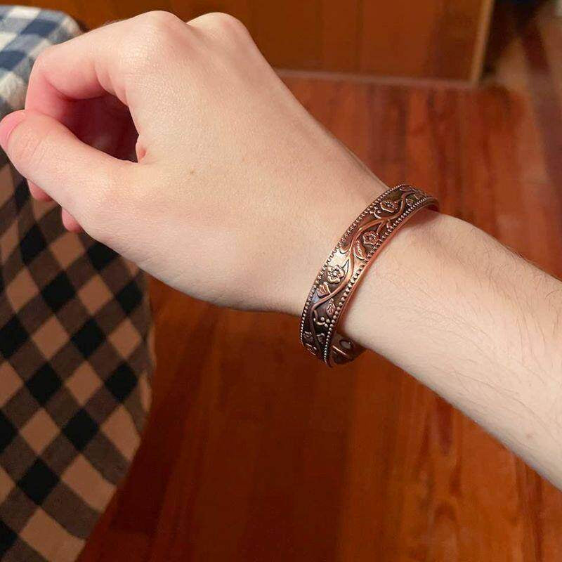 Kupfer Magnetarmband für Herren, verstellbar – Bild 7 | LuxeStyle