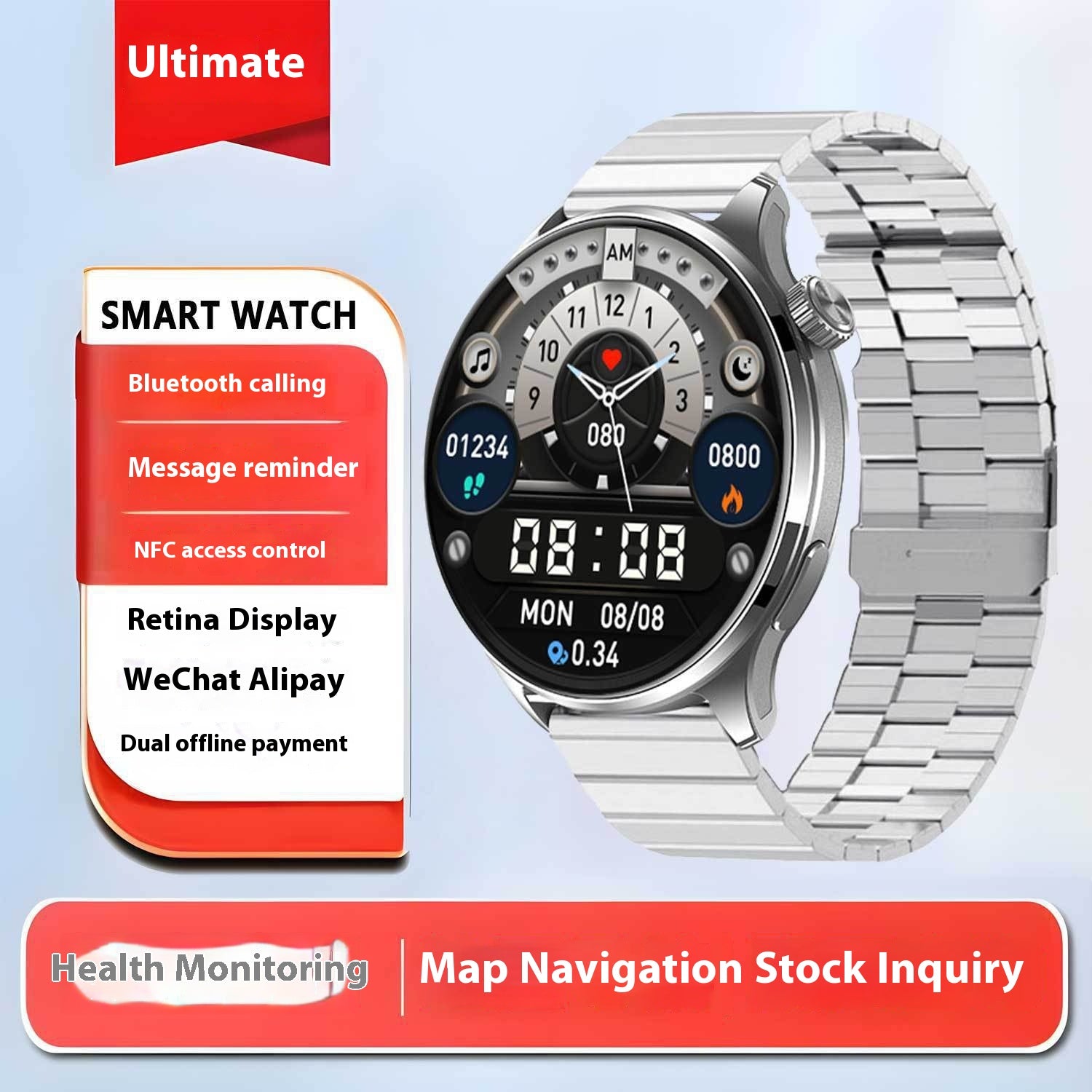 Multifunktions-Smartwatch für Kinder