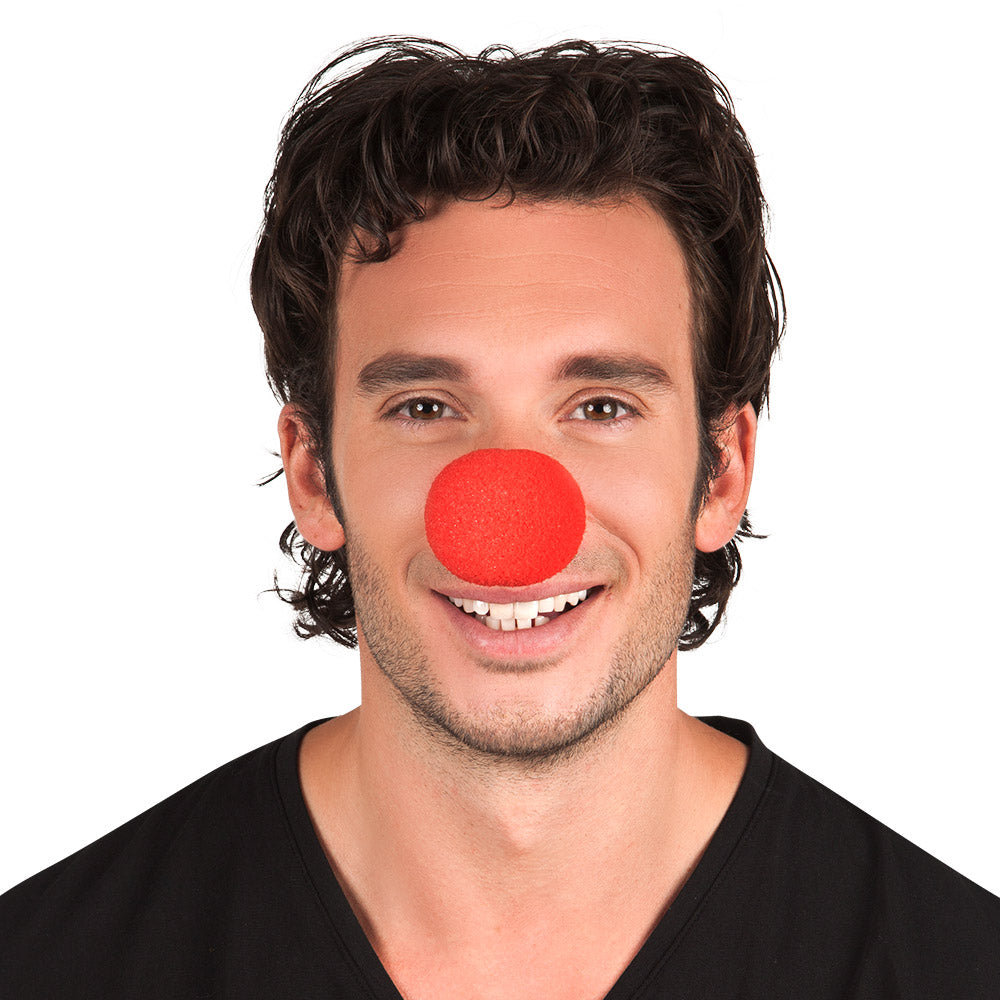 Rote Clownnase Schaumstoff · 12 Stück – Bild 2 | LuxeStyle