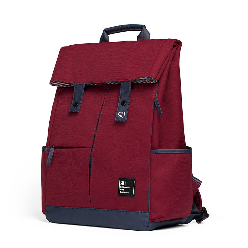 Unifarbener Laptop-Rucksack – Bild 4 | LuxeStyle